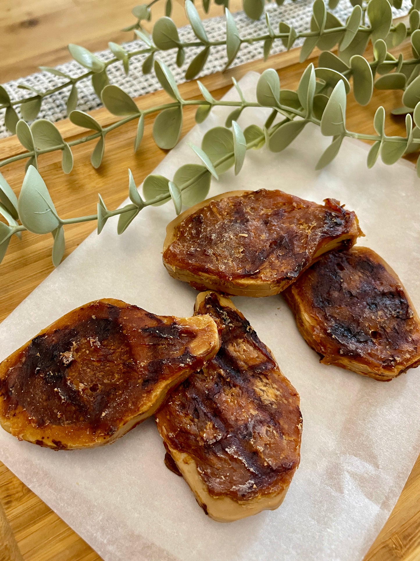 BBQ Chicken Chops Dog Chews – Low Fat & Grain Free