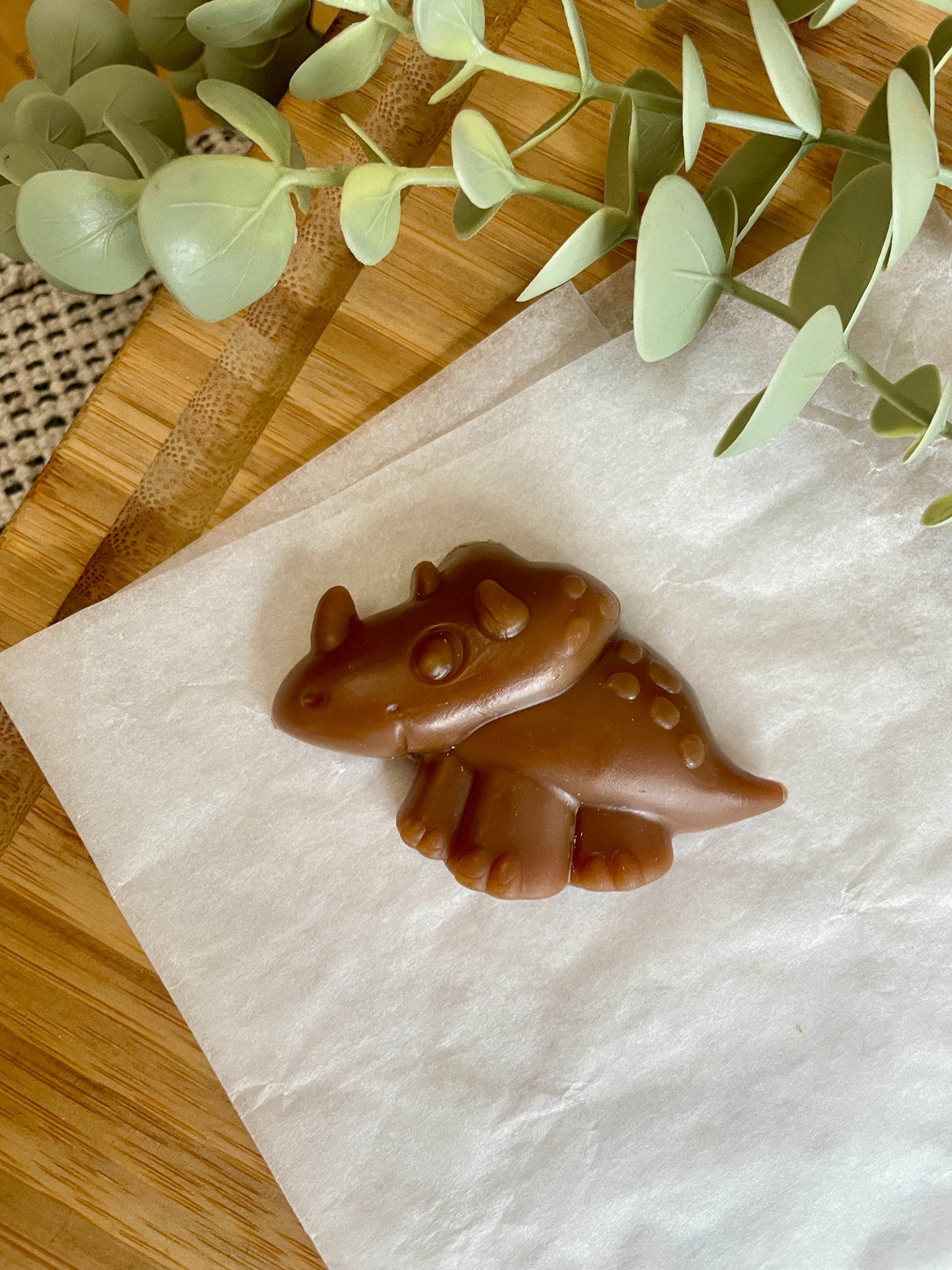 Dinosaur Veggie Dental Chews for Dogs | Strawberry, Carob & Pumpkin
