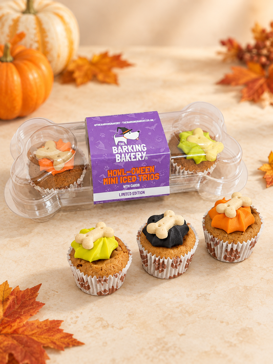 The Barking Bakery Howl-oween Mini Iced Trio