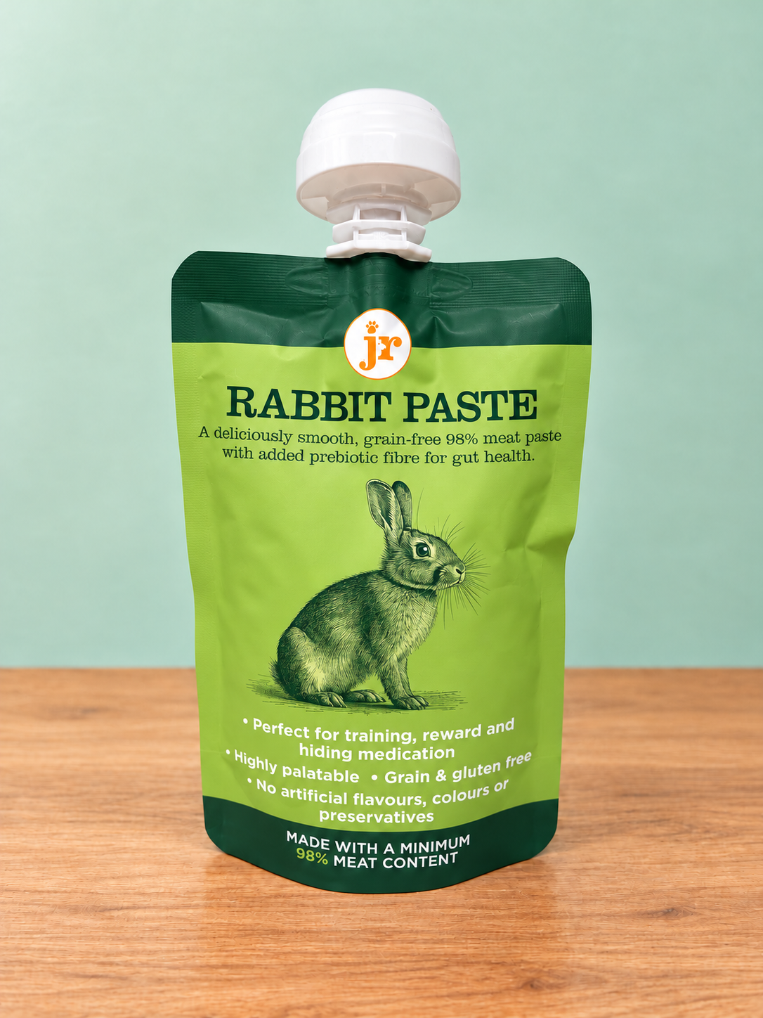 JR Premium Paste+ 98% Meat Training Paste & Meal Topper