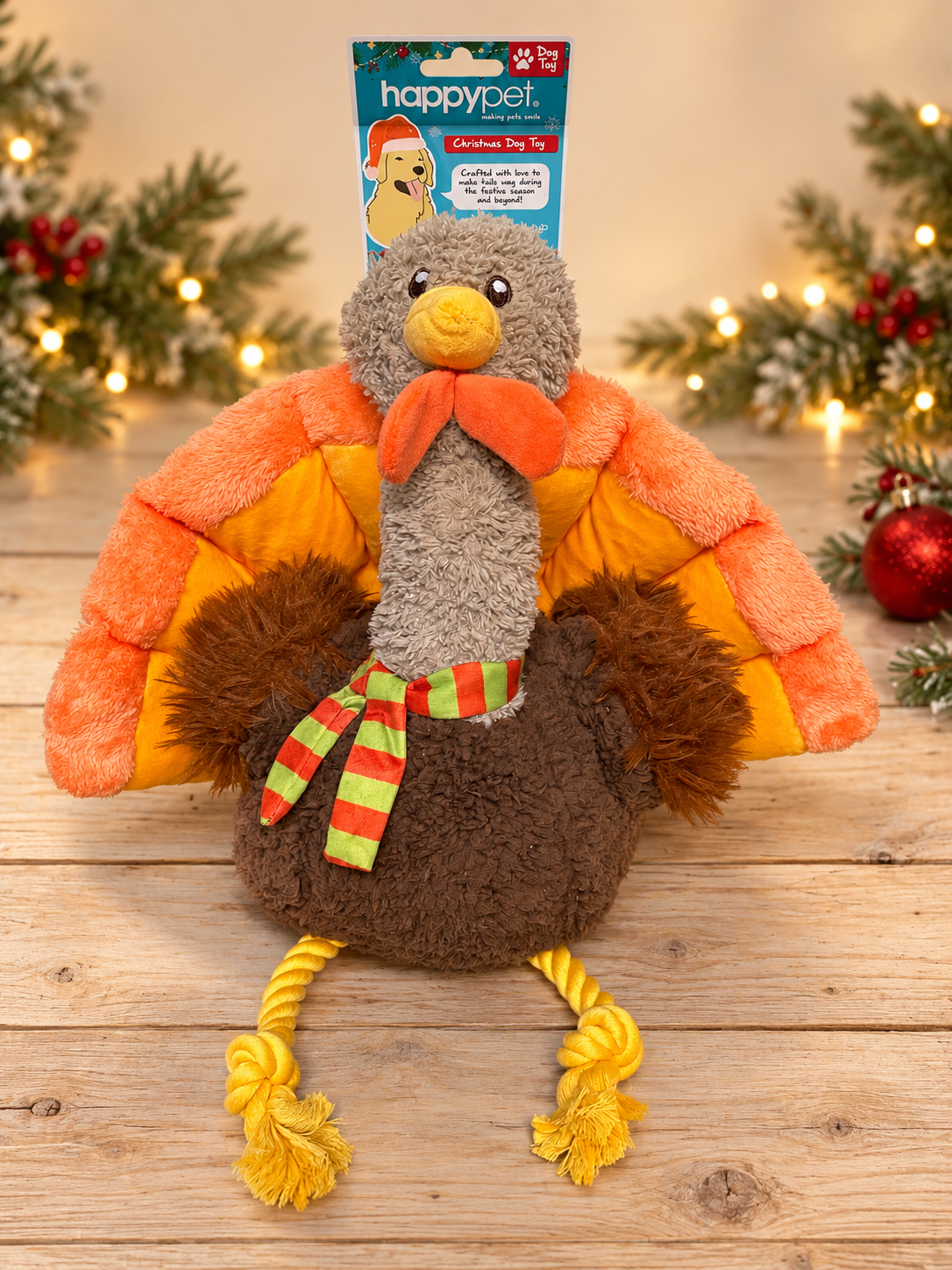 Jumbo Tommy Turkey Christmas Plush Toy