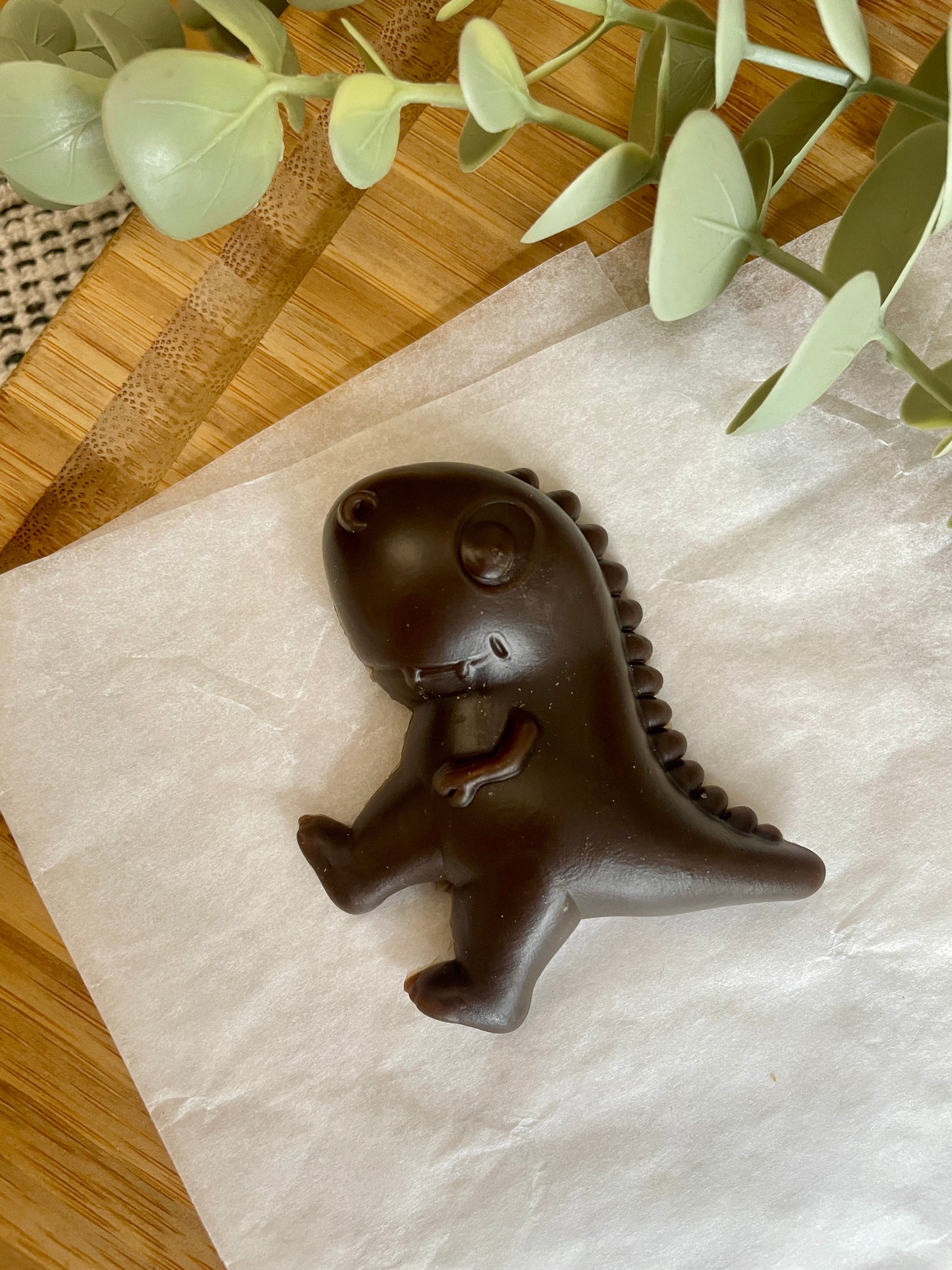 Dinosaur Veggie Dental Chews for Dogs | Strawberry, Carob & Pumpkin