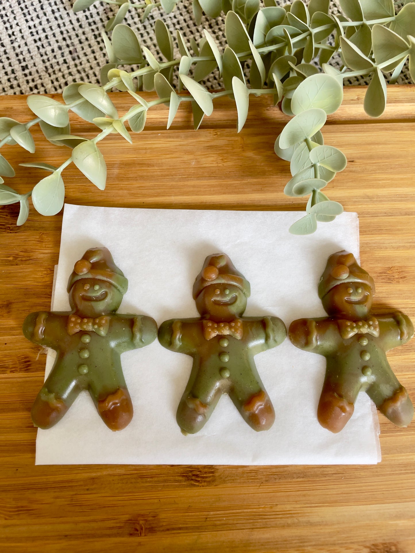 Peanut Butter Apple & Cinnamon Vegan Gingerbread Man *2 Sizes*