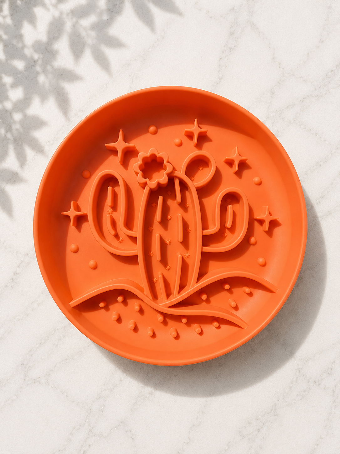 Desert Bloom Cactus Suction Enrichment Feeder for Dogs | Slow Feeder & Lick Mat | 4 Colours