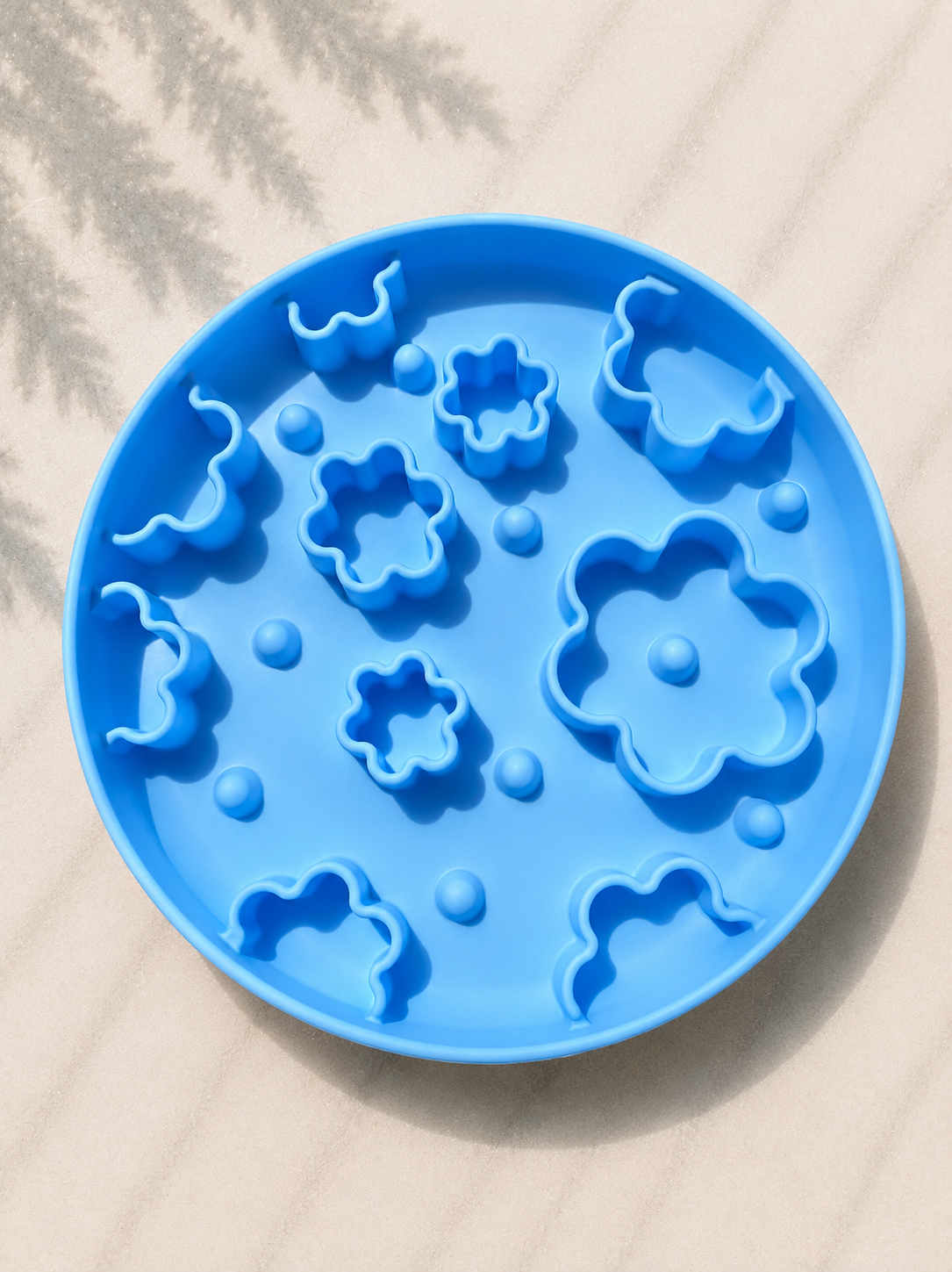 Wildflower Meadow Suction Enrichment Feeder for Dogs | Slow Feeder & Lick Mat | 6 Colours