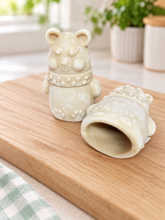 Goat’s Milk & Peanut Butter Teddy Bear Dental Chew