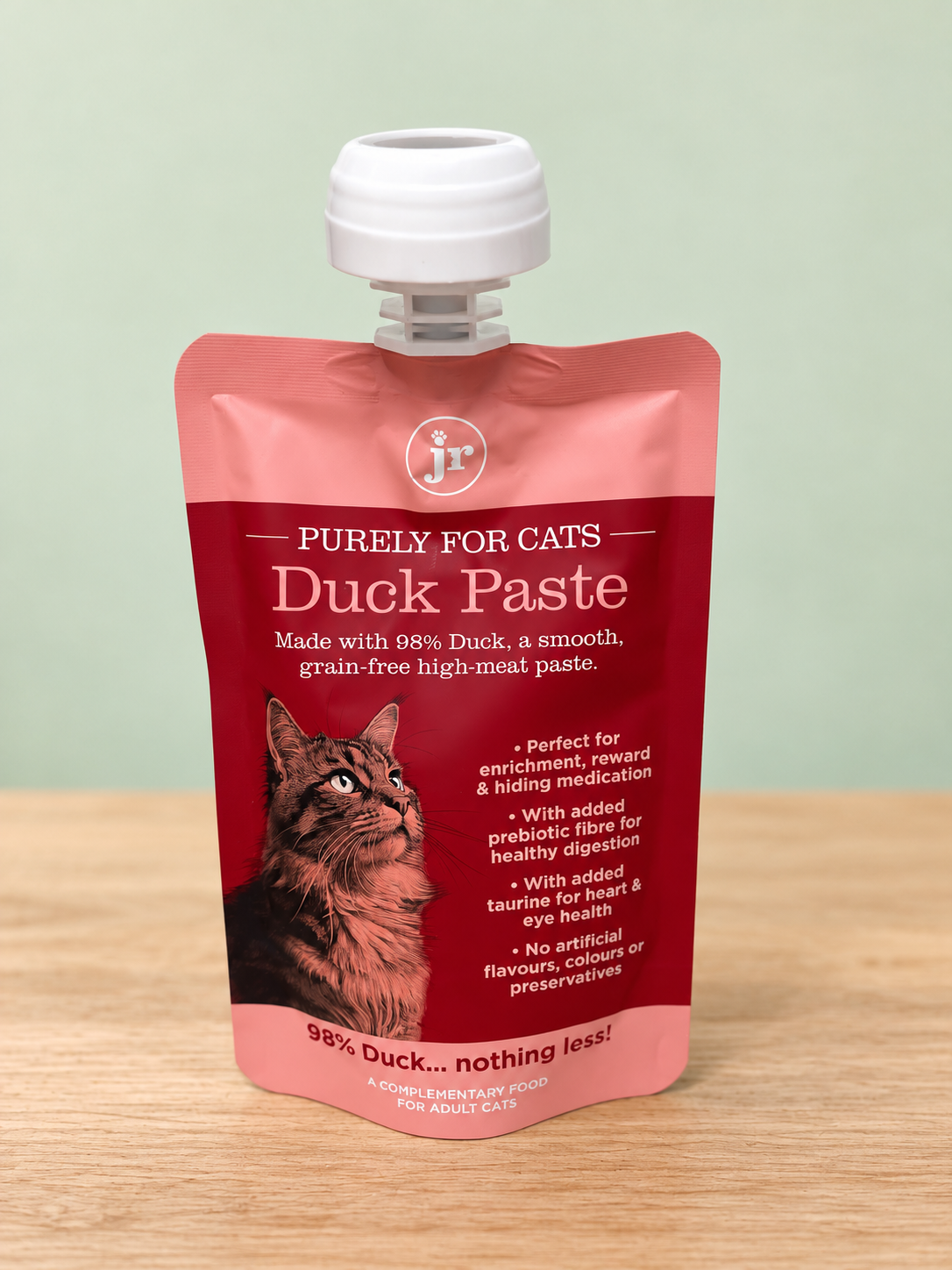 JR Purely for Cats Premium Paste+ – 98% Meat Cat Treat & Meal Topper