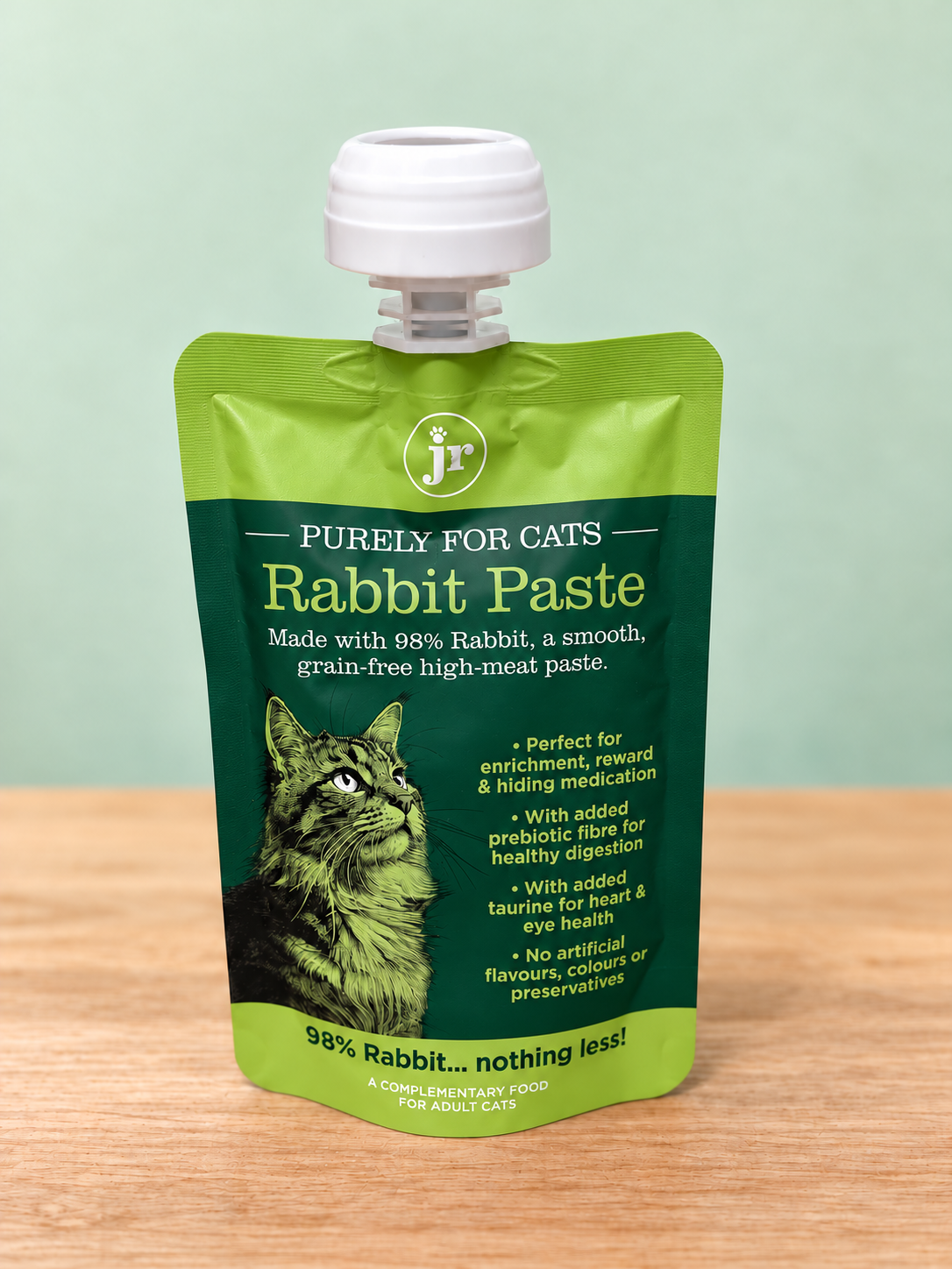 JR Purely for Cats Premium Paste+ – 98% Meat Cat Treat & Meal Topper