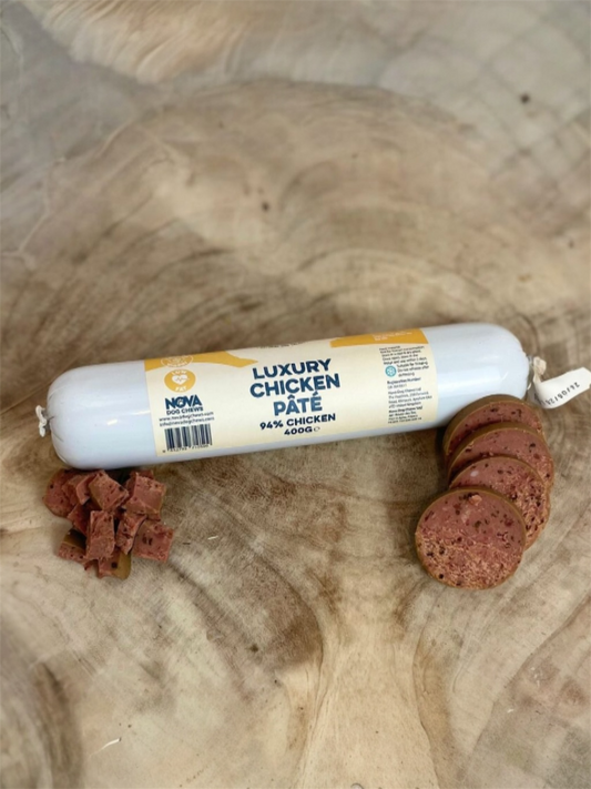 Paddock Farm Luxury Chicken Pate 400g (Single Protein, Grain & Gluten Free)
