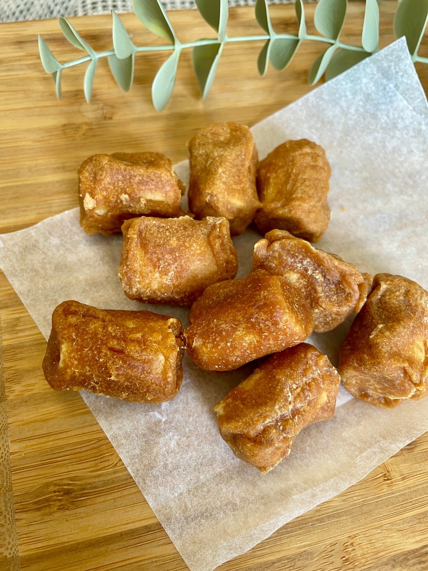 🐔🥜 Chicken & Peanut Butter Crunch Puffs for Dogs – High Protein Crunchy Dog Treats