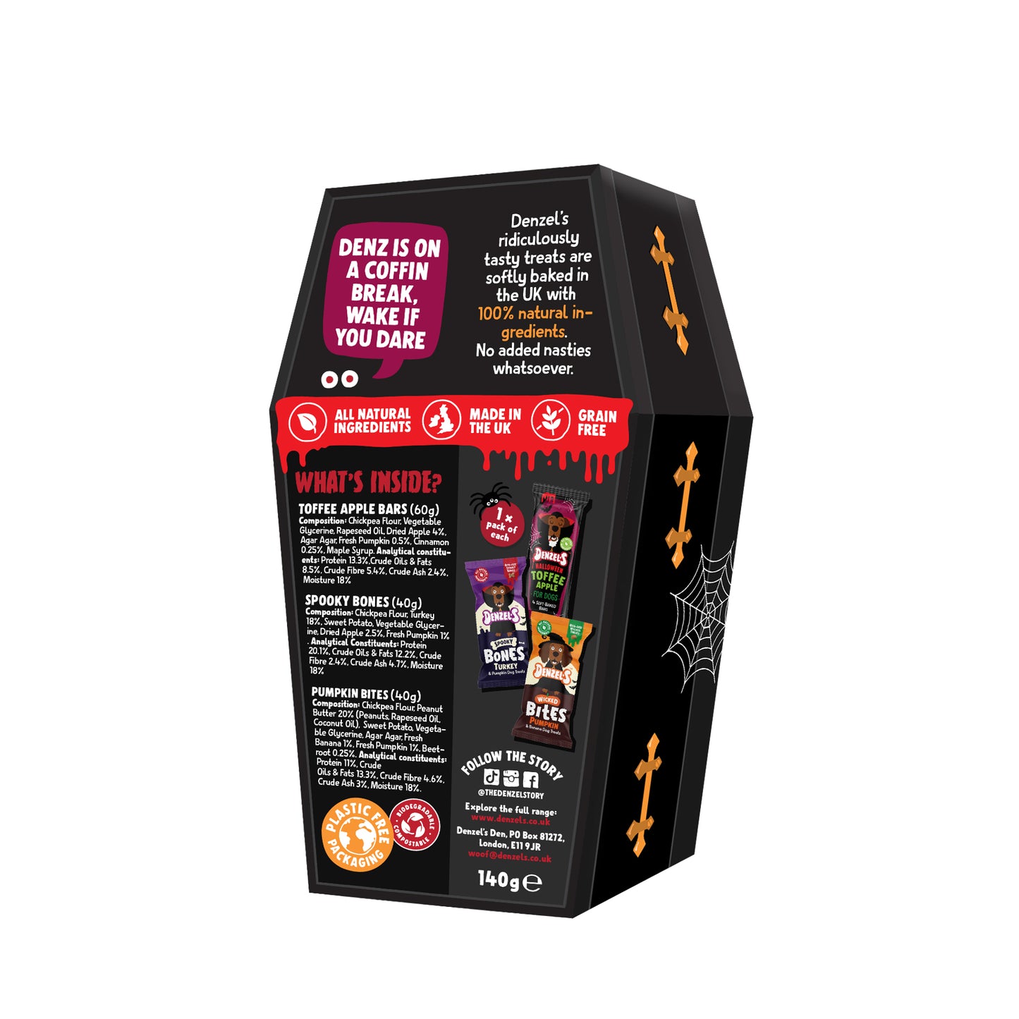 Denzel’s Tomb of Treats Halloween Gift Box