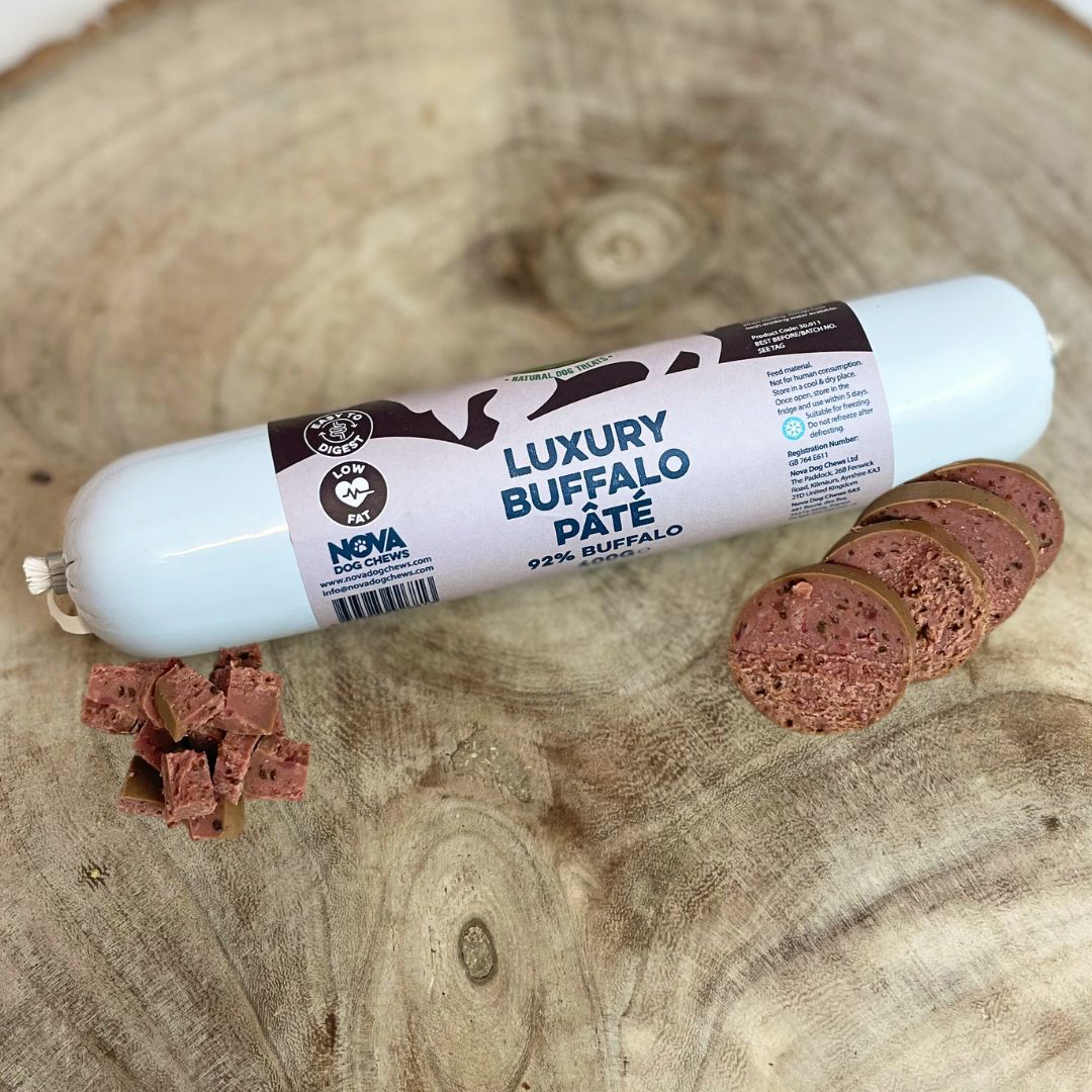 Paddock Farm Luxury Buffalo Pate 400g (Single Protein, Grain & Gluten Free)