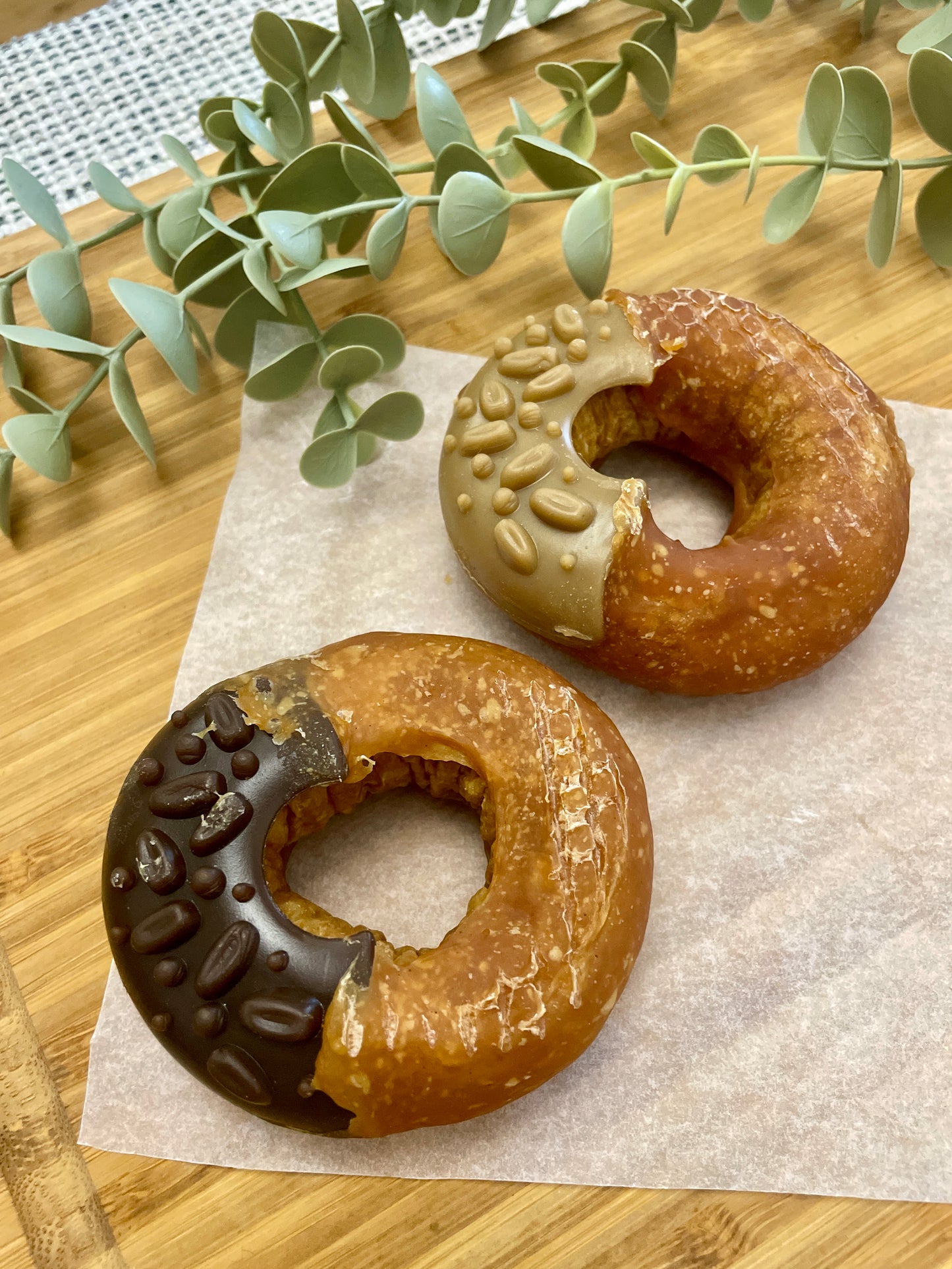 Deli Donuts Coconut & Carob “Chocolate Flavour”