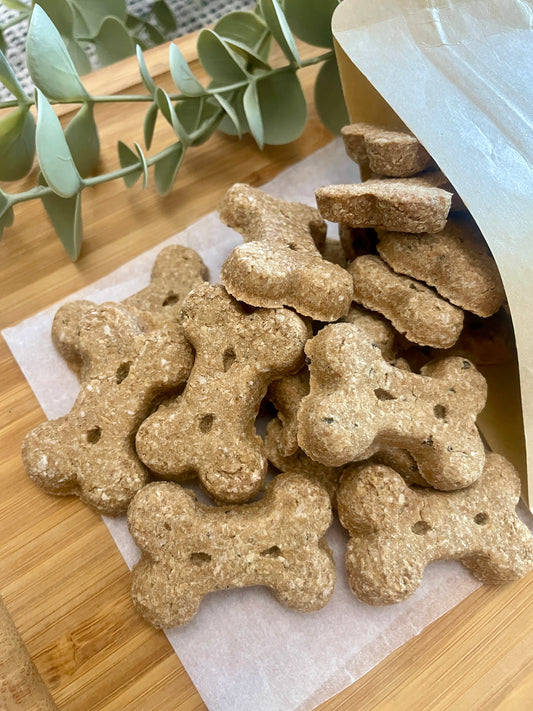 Salmon & Seaweed Biscuit Bones (Wheat Free)