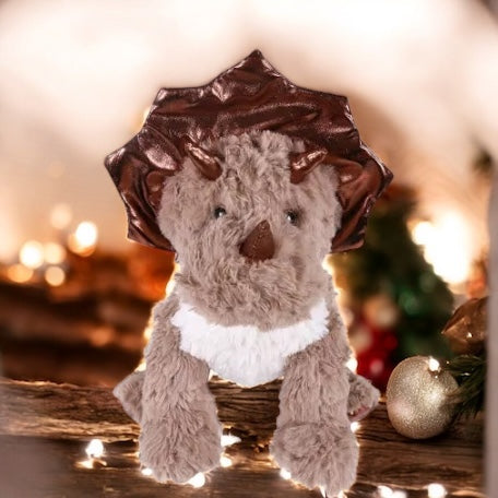 Dasher Dino Cuddle Soft Xmas Plush