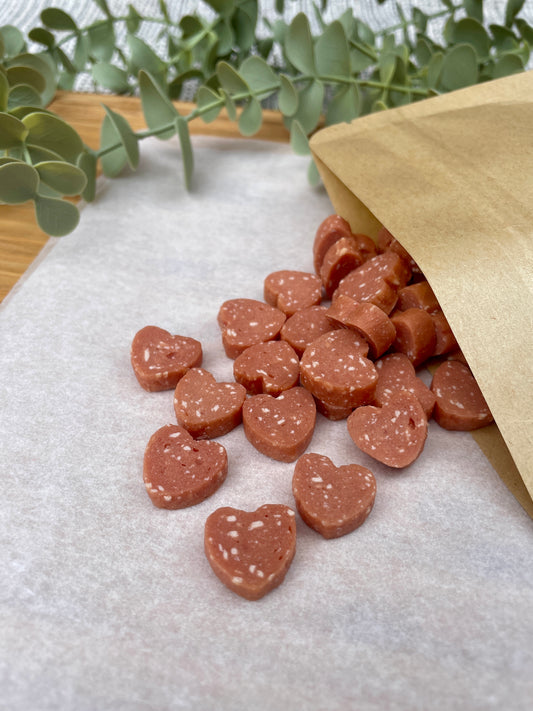 Tasty Chicken Heart Shaped Treats