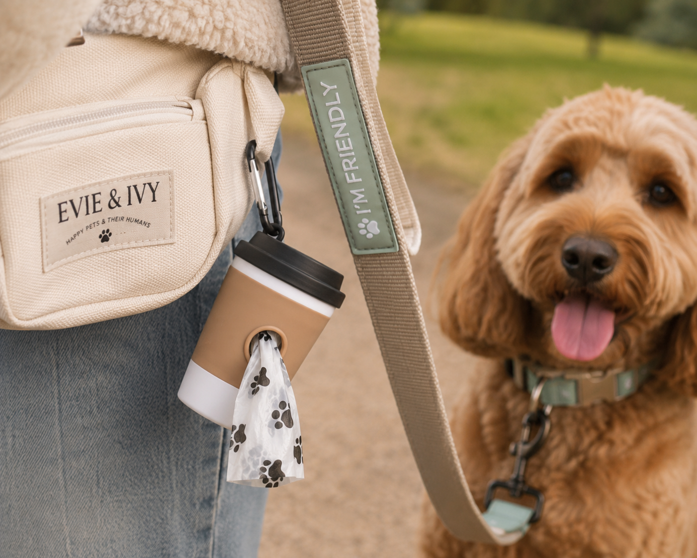 Pawfee Cup Poo Bag Holder