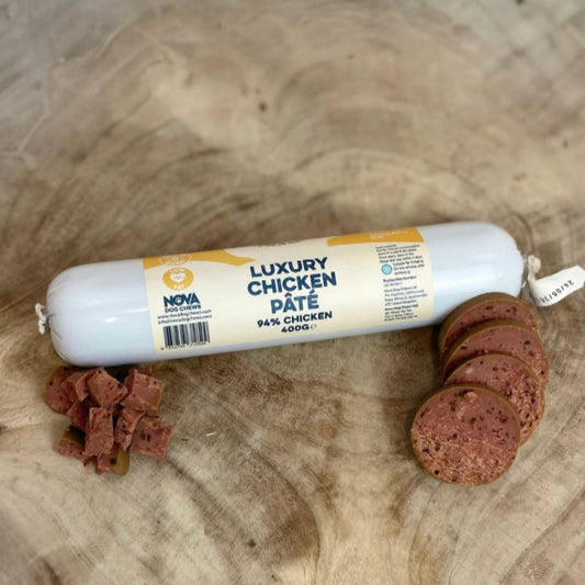 Paddock Farm Luxury Chicken Pate 400g (Single Protein, Grain & Gluten Free)