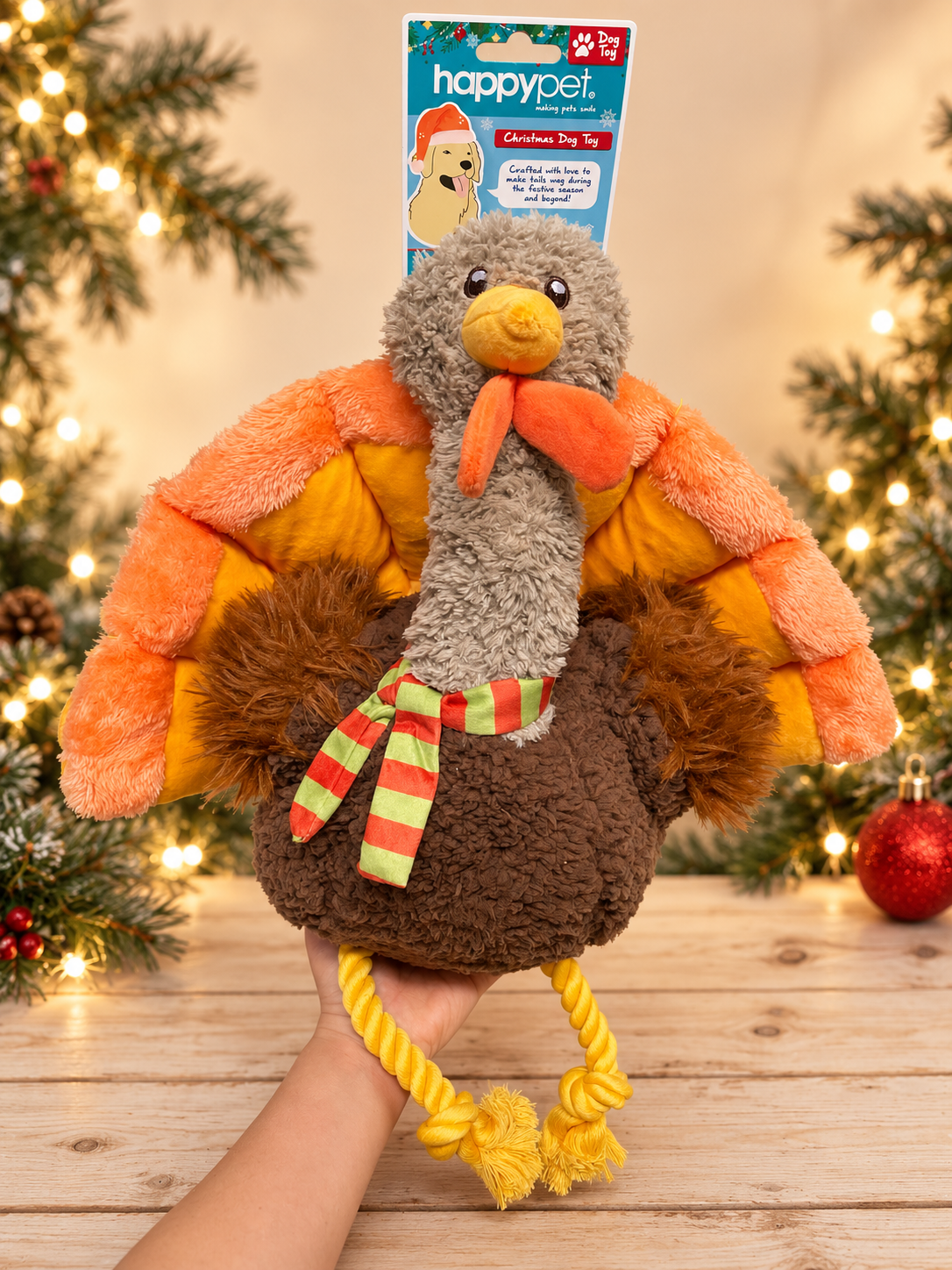 Jumbo Tommy Turkey Christmas Plush Toy