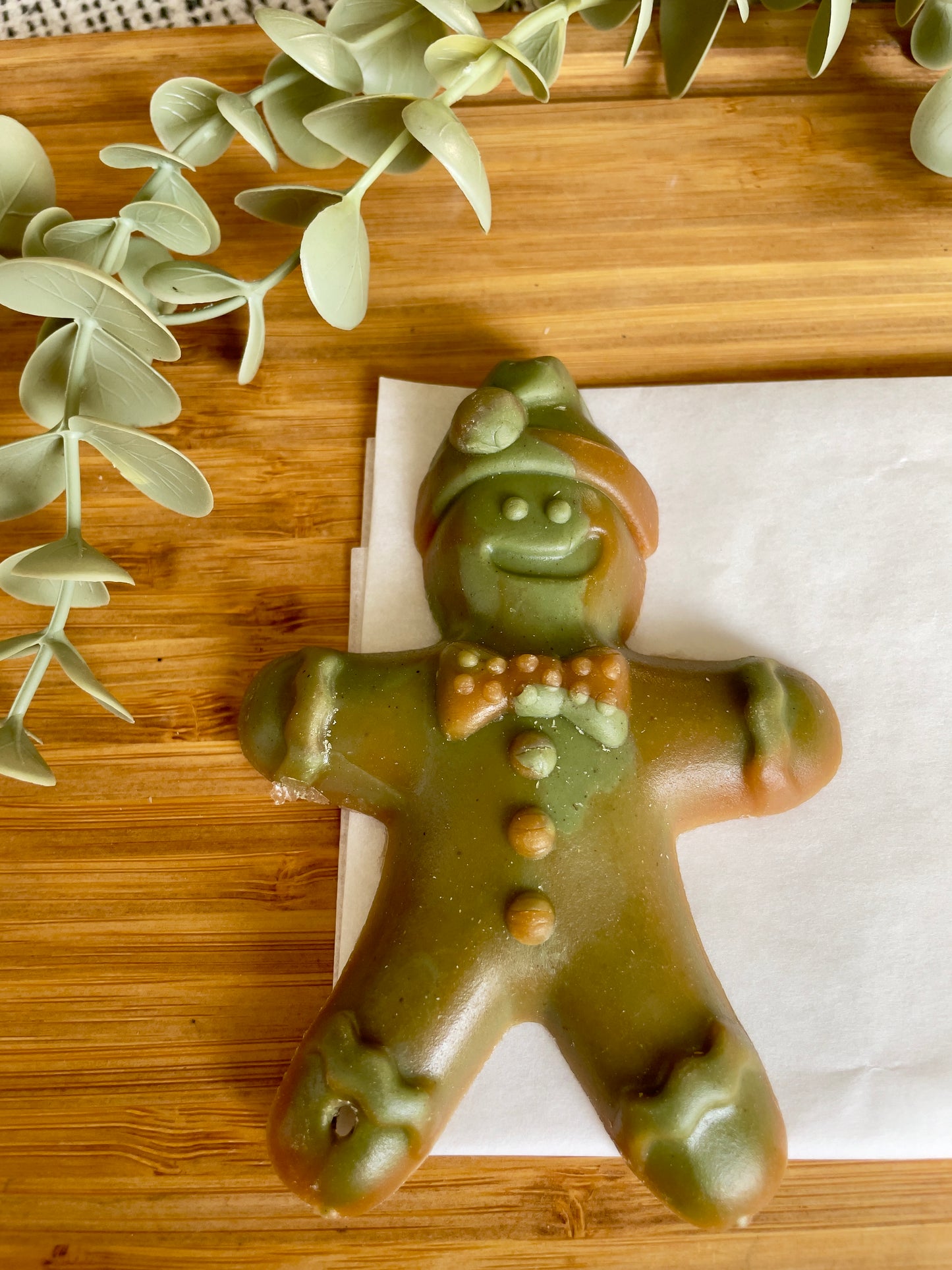 Peanut Butter Apple & Cinnamon Vegan Gingerbread Man *2 Sizes*