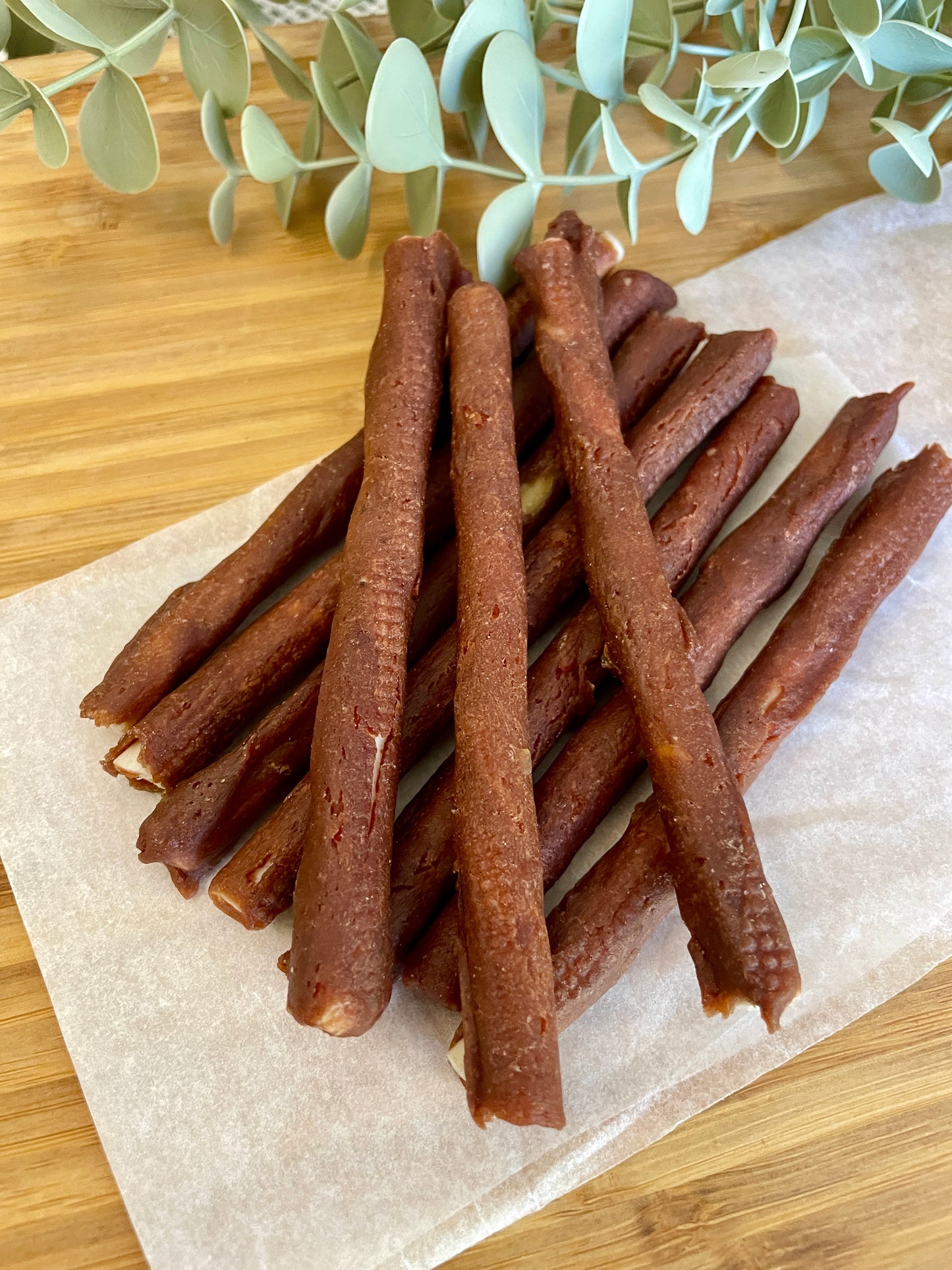 Beef Wrapped Rawhide Sticks (Pack of 10)
