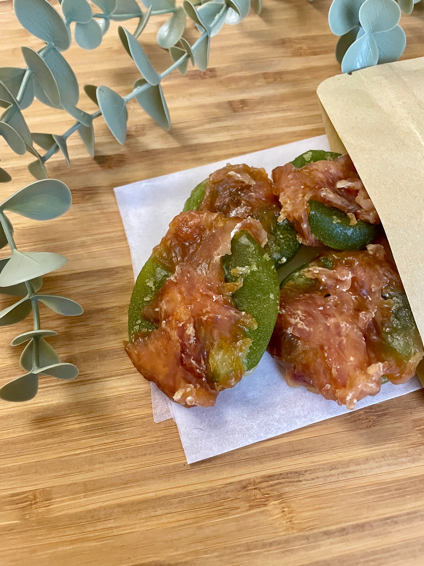 Chicken Wrapped Kiwi