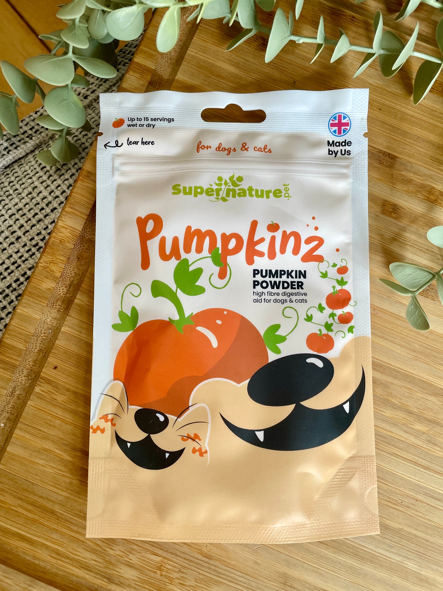 Supernature Pumpkinz Dried Pumpkin Powder