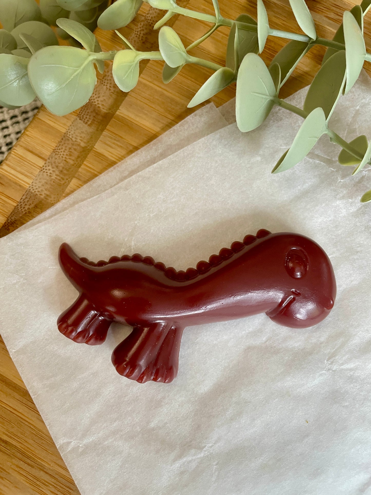 Dinosaur Veggie Dental Chews for Dogs | Strawberry, Carob & Pumpkin