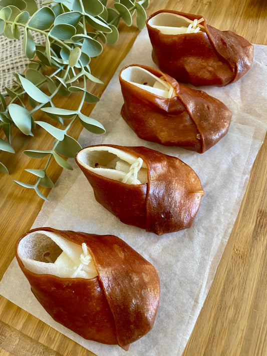 Duck Wrapped Mini Shoe Chew
