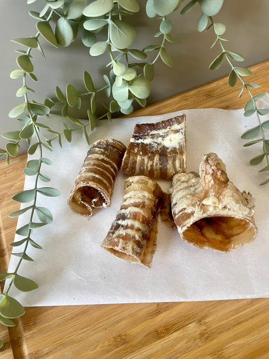 Beef Trachea Shorts Natural Dog Treats