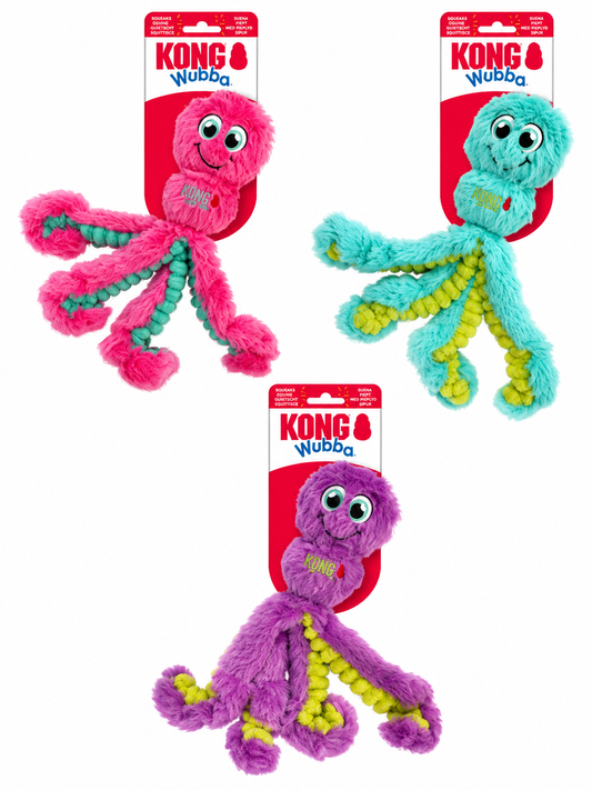 KONG Wubba Octopus Assorted Small