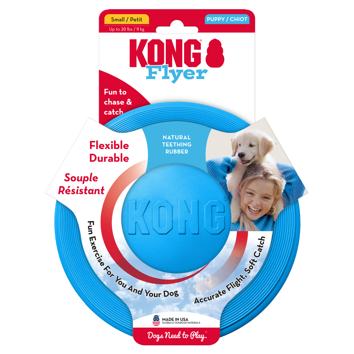 KONG Puppy Flyer Small