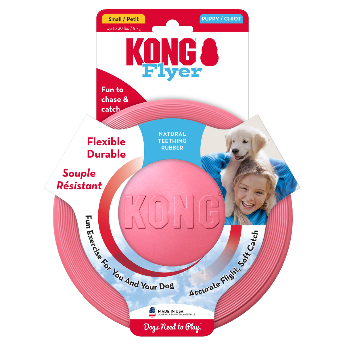 KONG Puppy Flyer Small