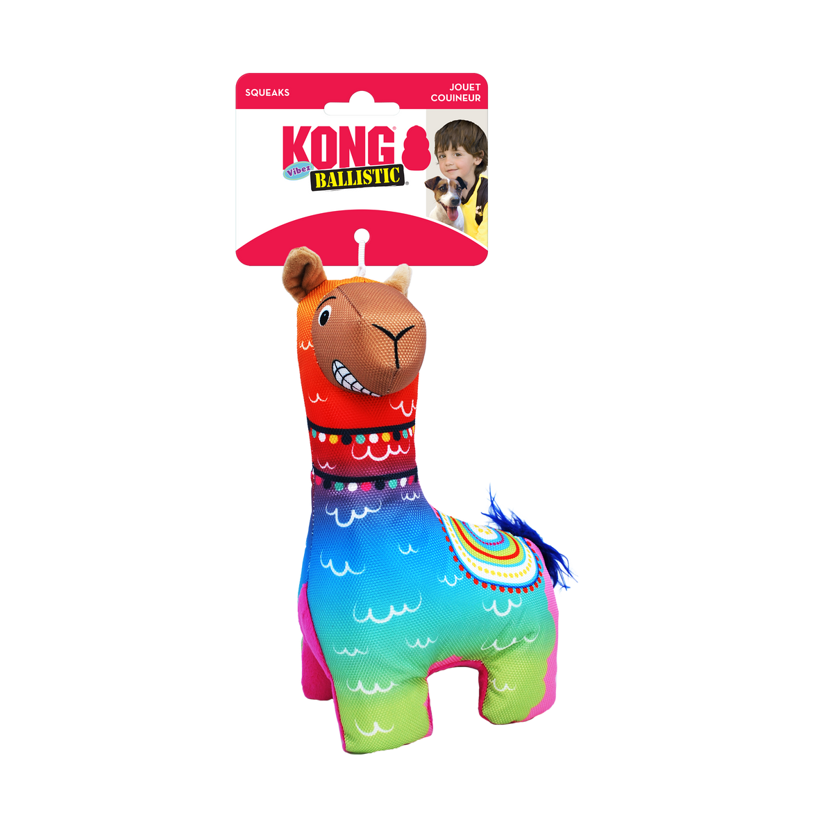 KONG Ballistic Vibez Llamas Sm/Md