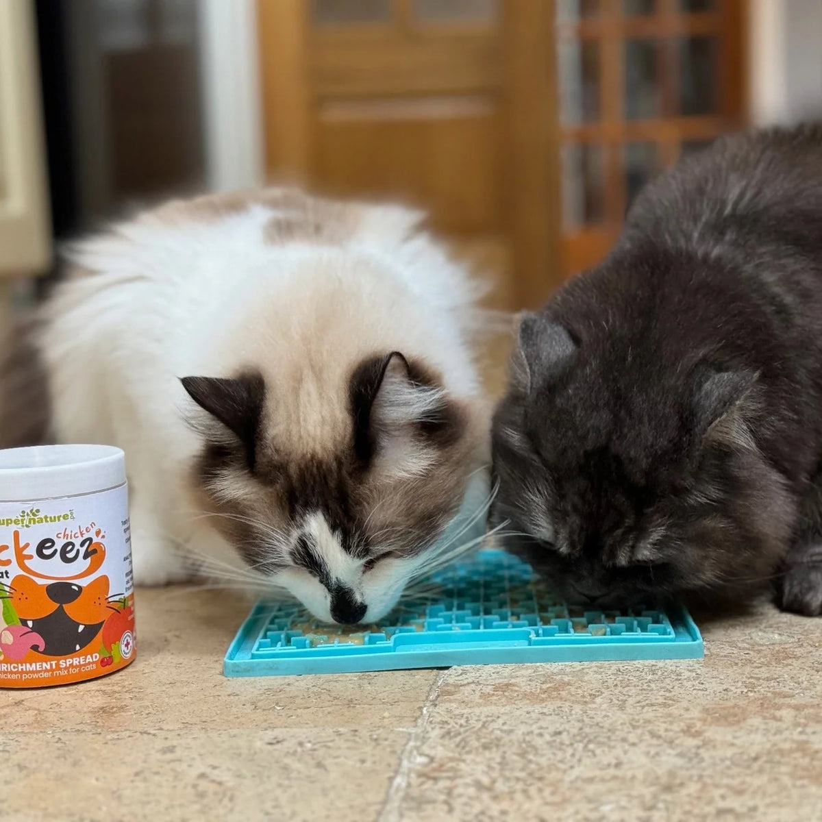 Supernature X LickiMat® Lickeez For Cats 2 Flavours