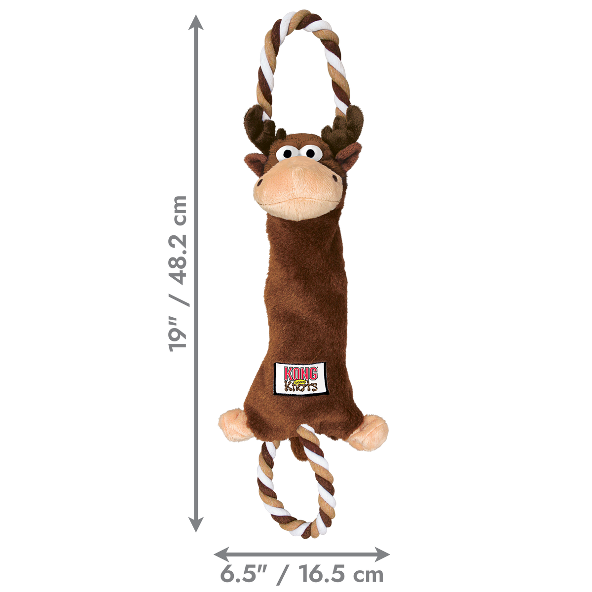 KONG Tugger Knots Moose Med/Lge