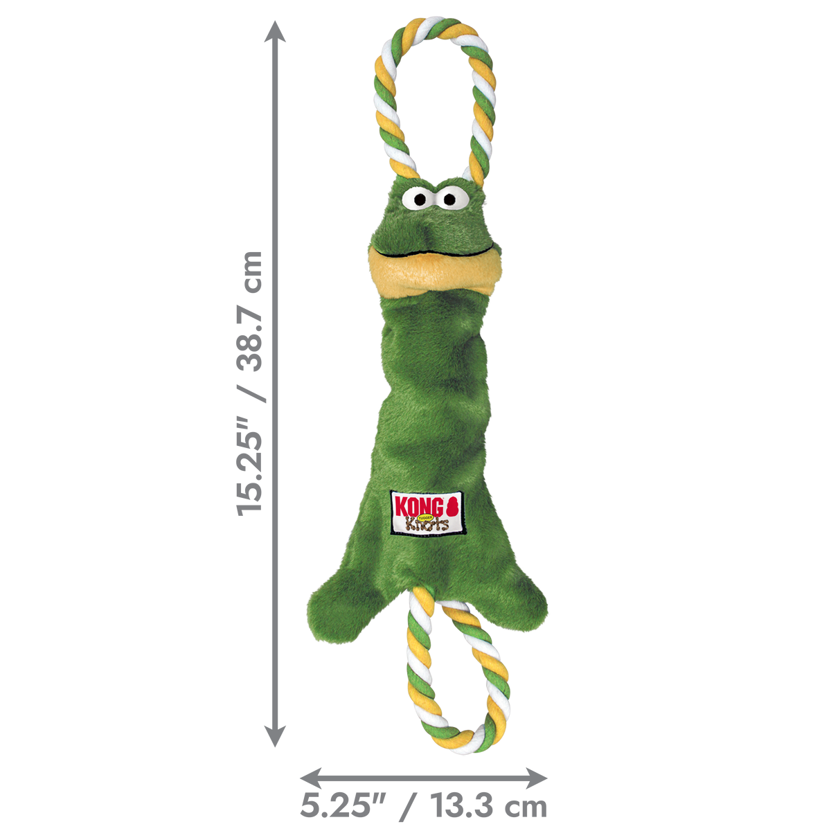 KONG Tugger Knots Frog Sm/Med