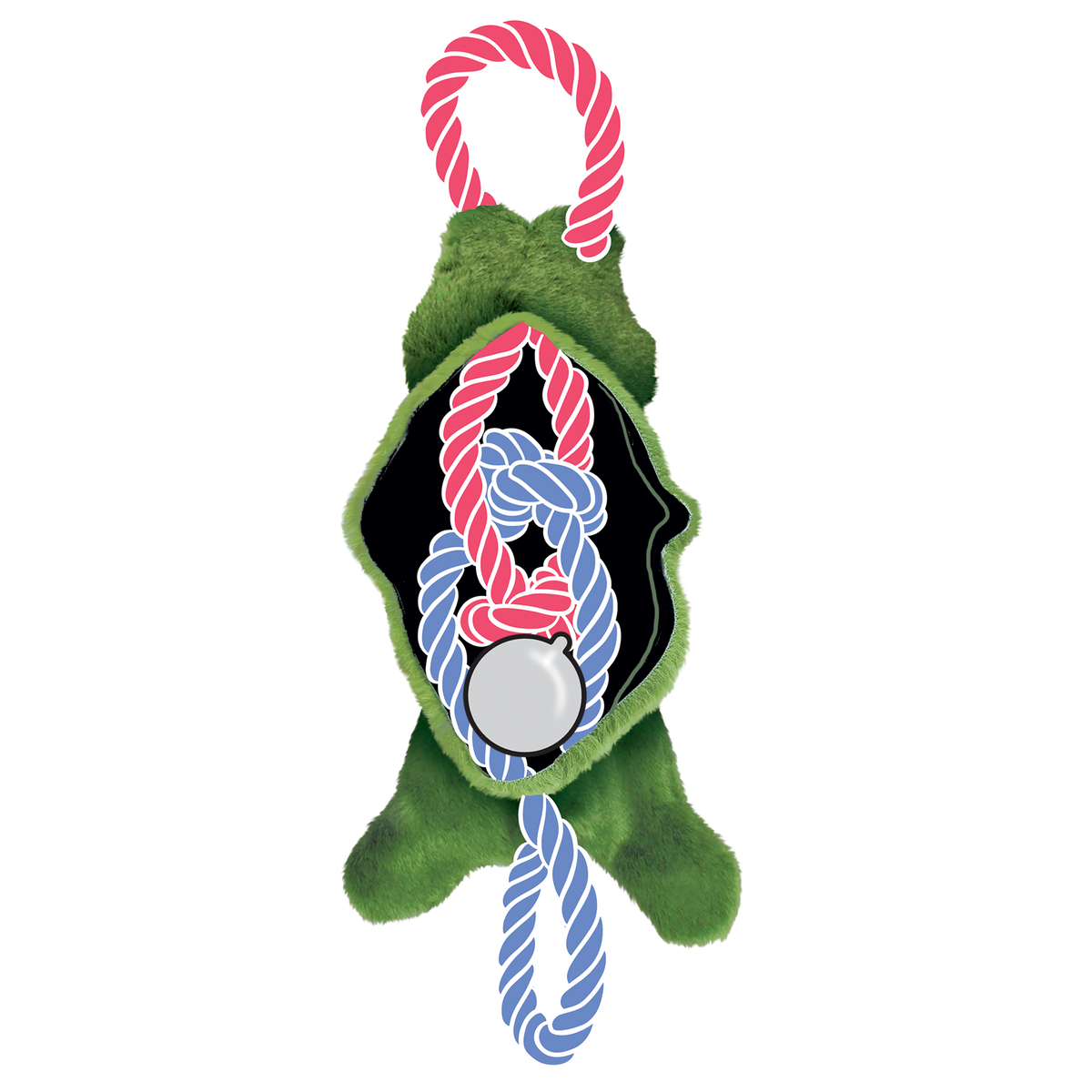 KONG Tugger Knots Frog Sm/Med