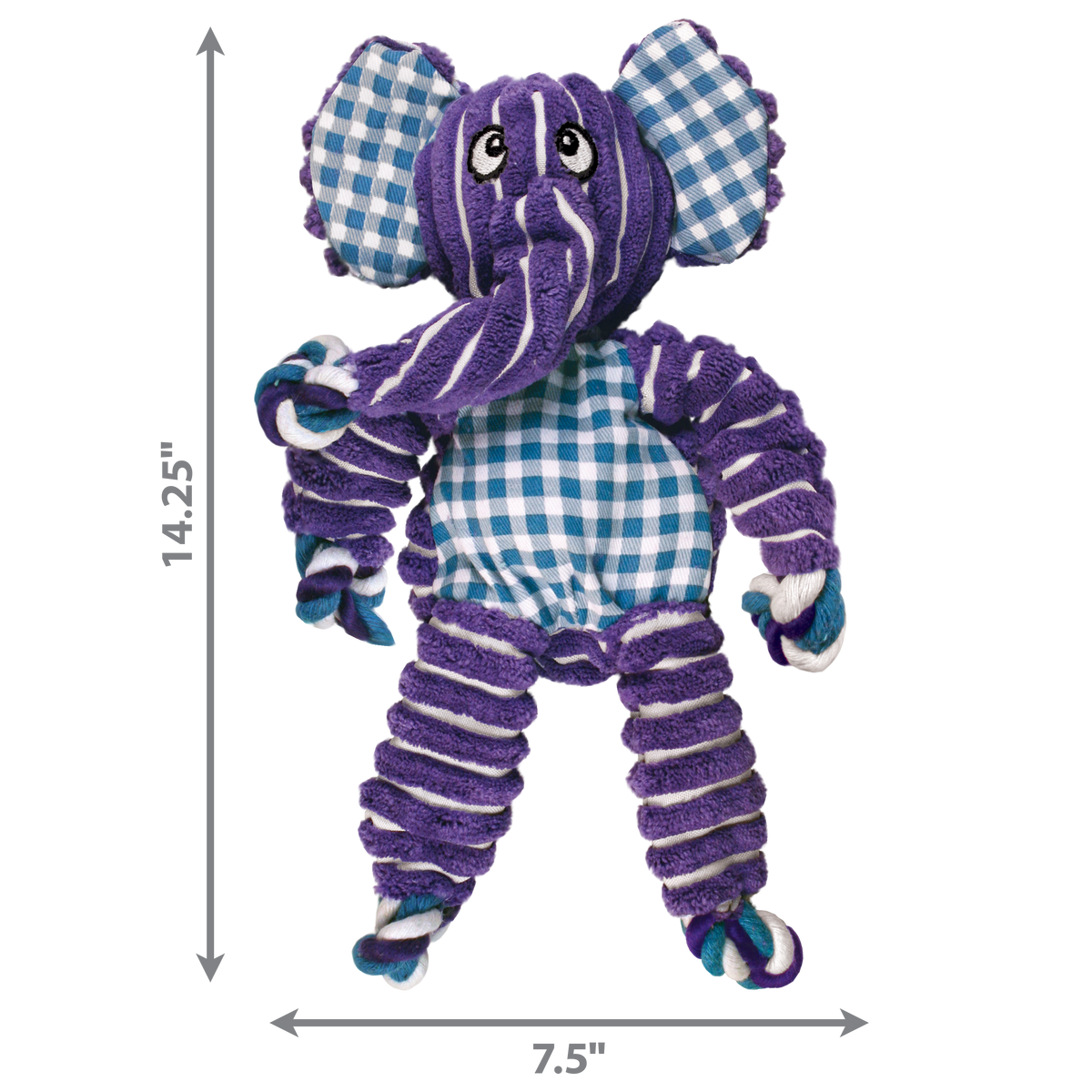 KONG Floppy Knots Elephant Medium/Large