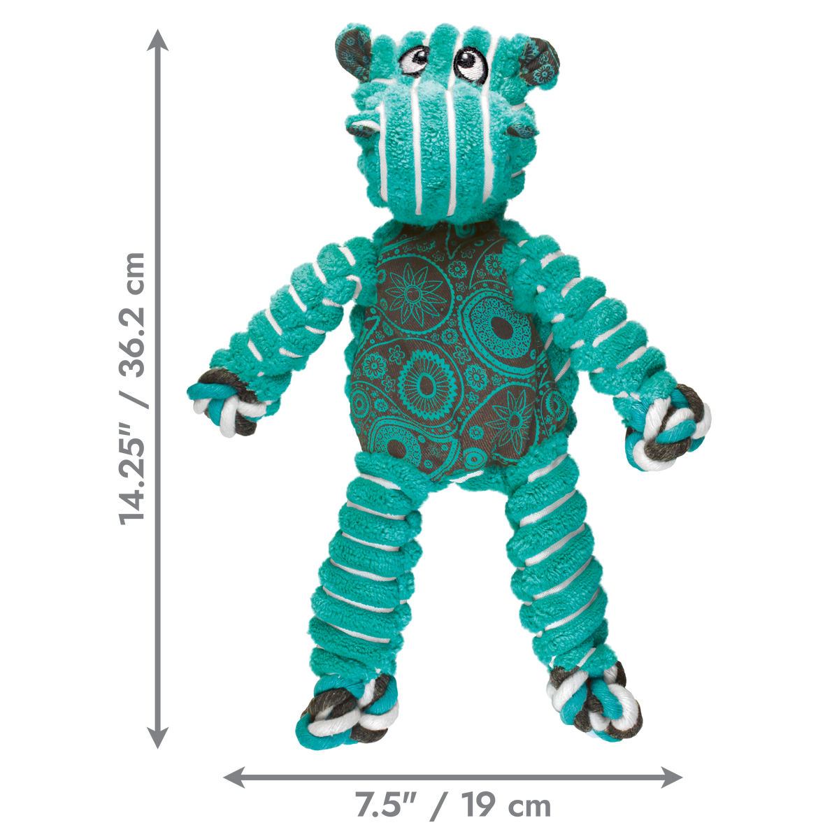 KONG Floppy Knots Hippo Medium/Large