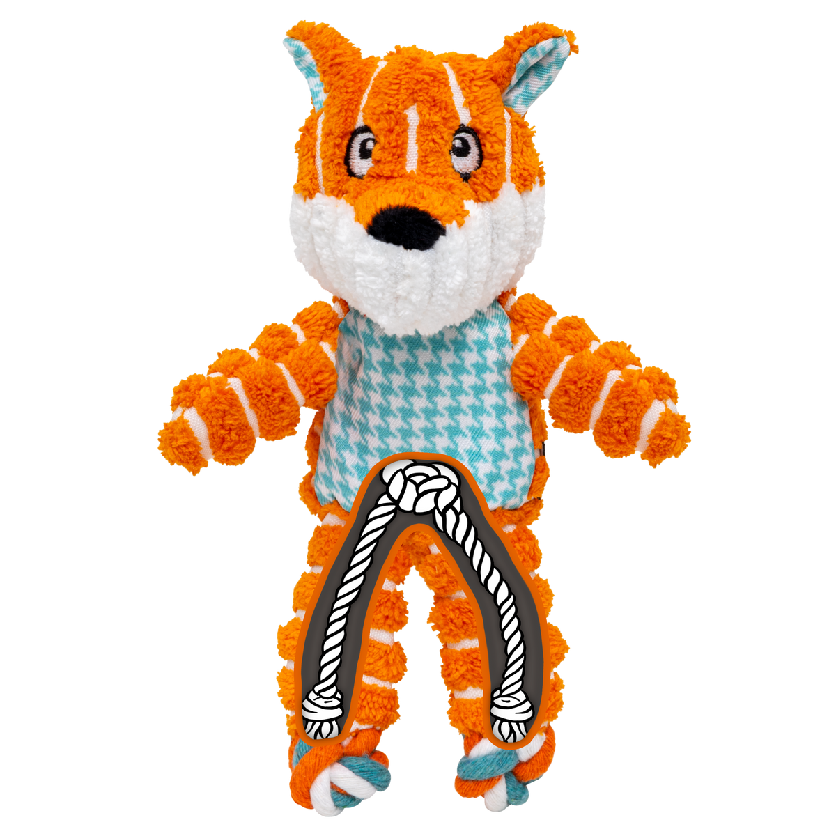 KONG Floppy Knots Fox XS