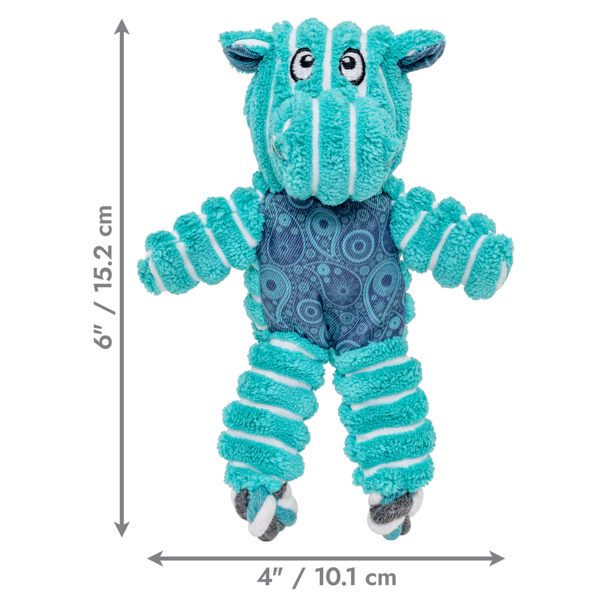KONG Floppy Knots Hippo XS