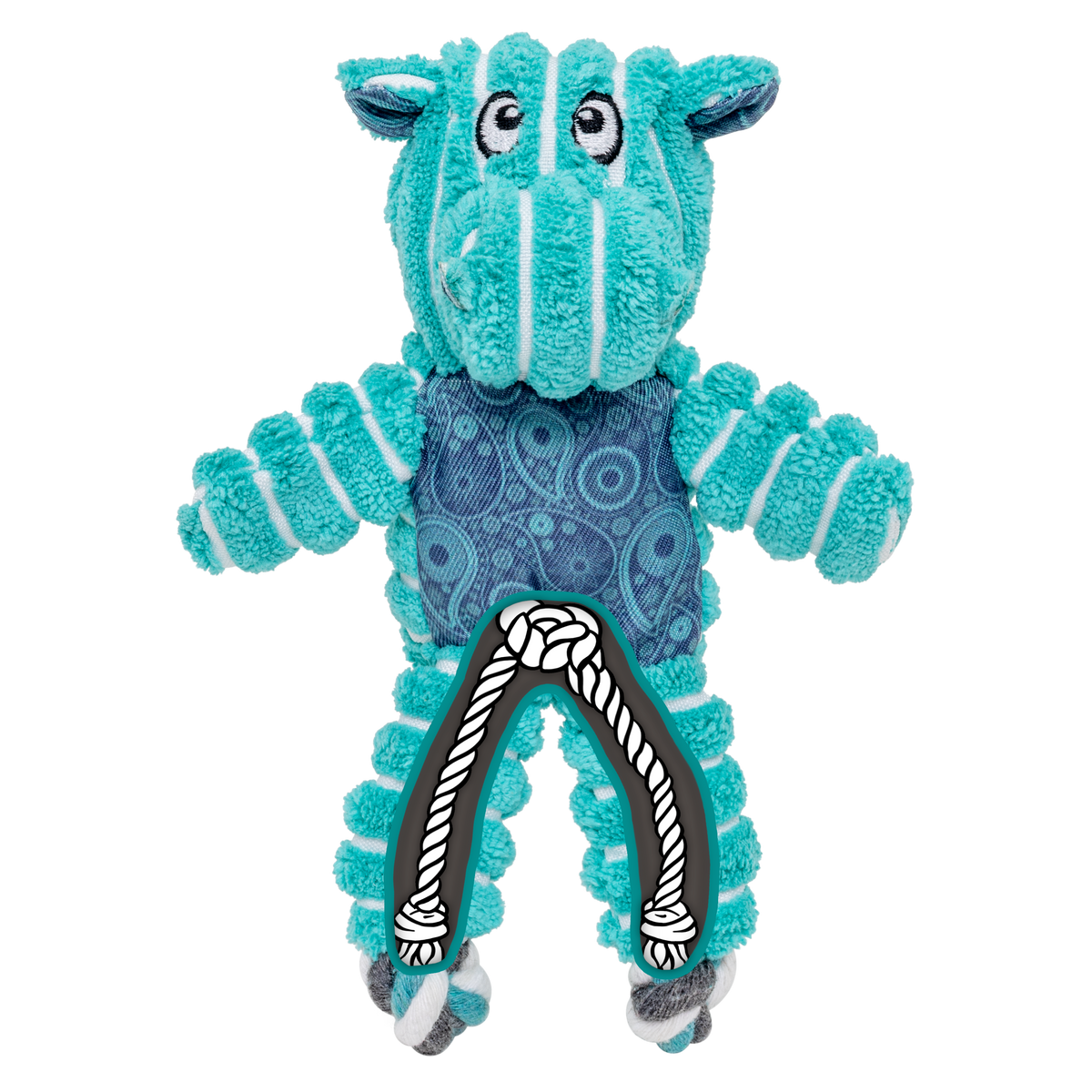 KONG Floppy Knots Hippo XS