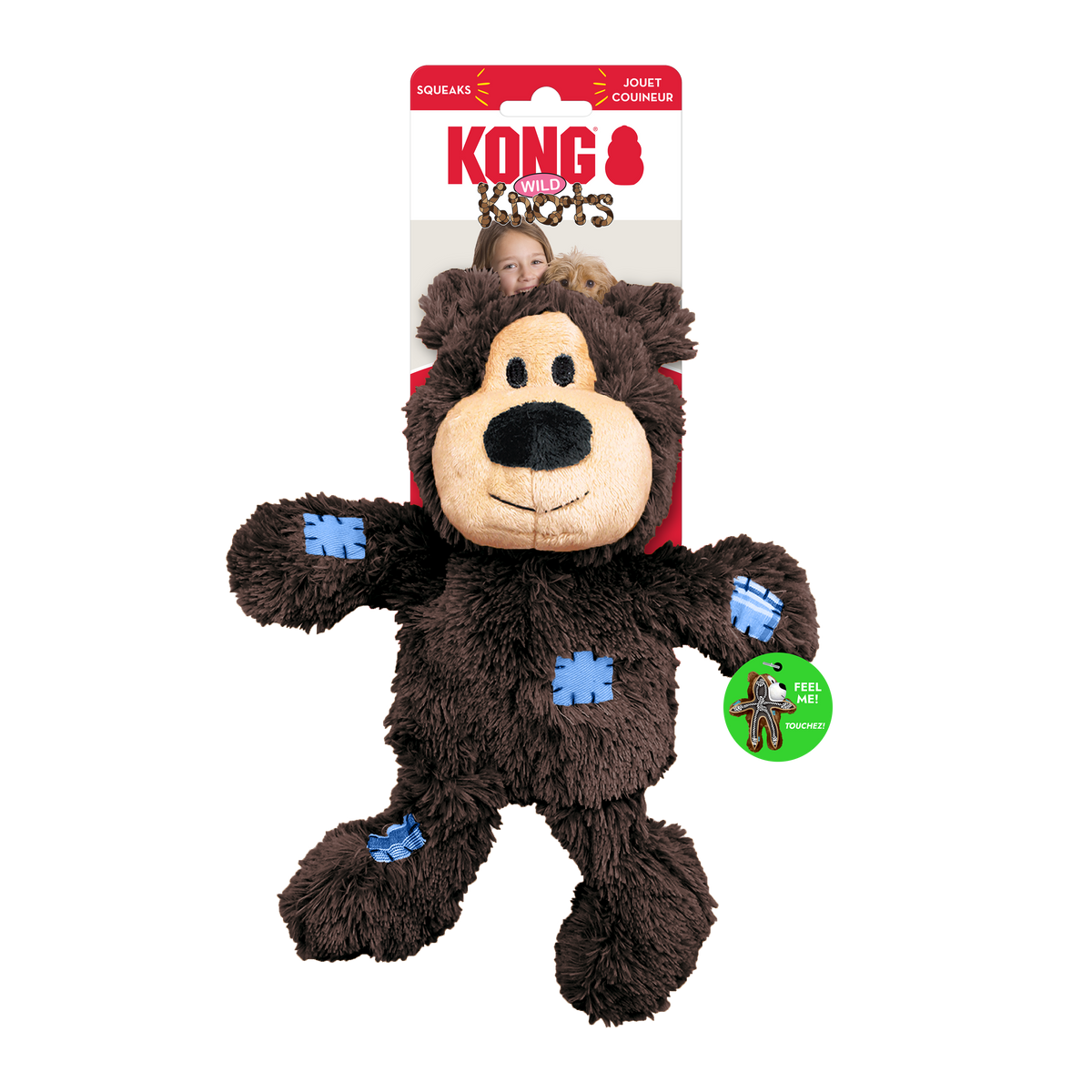 KONG Wild Knots Bear Assorted Med/Lge