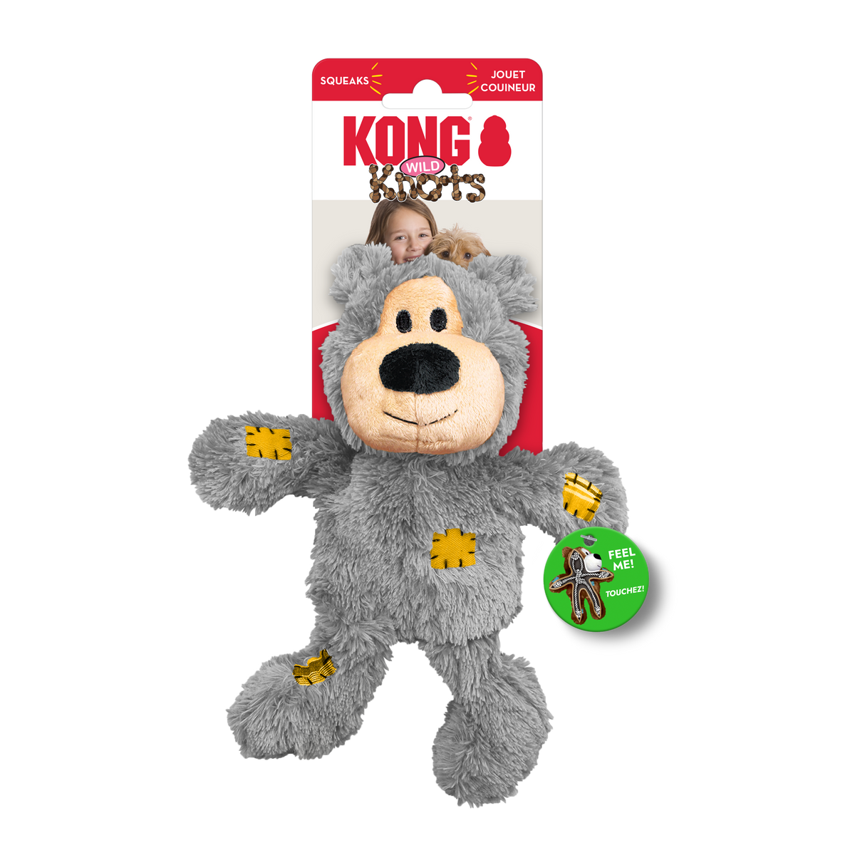 KONG Wild Knots Bear Assorted Small/Med