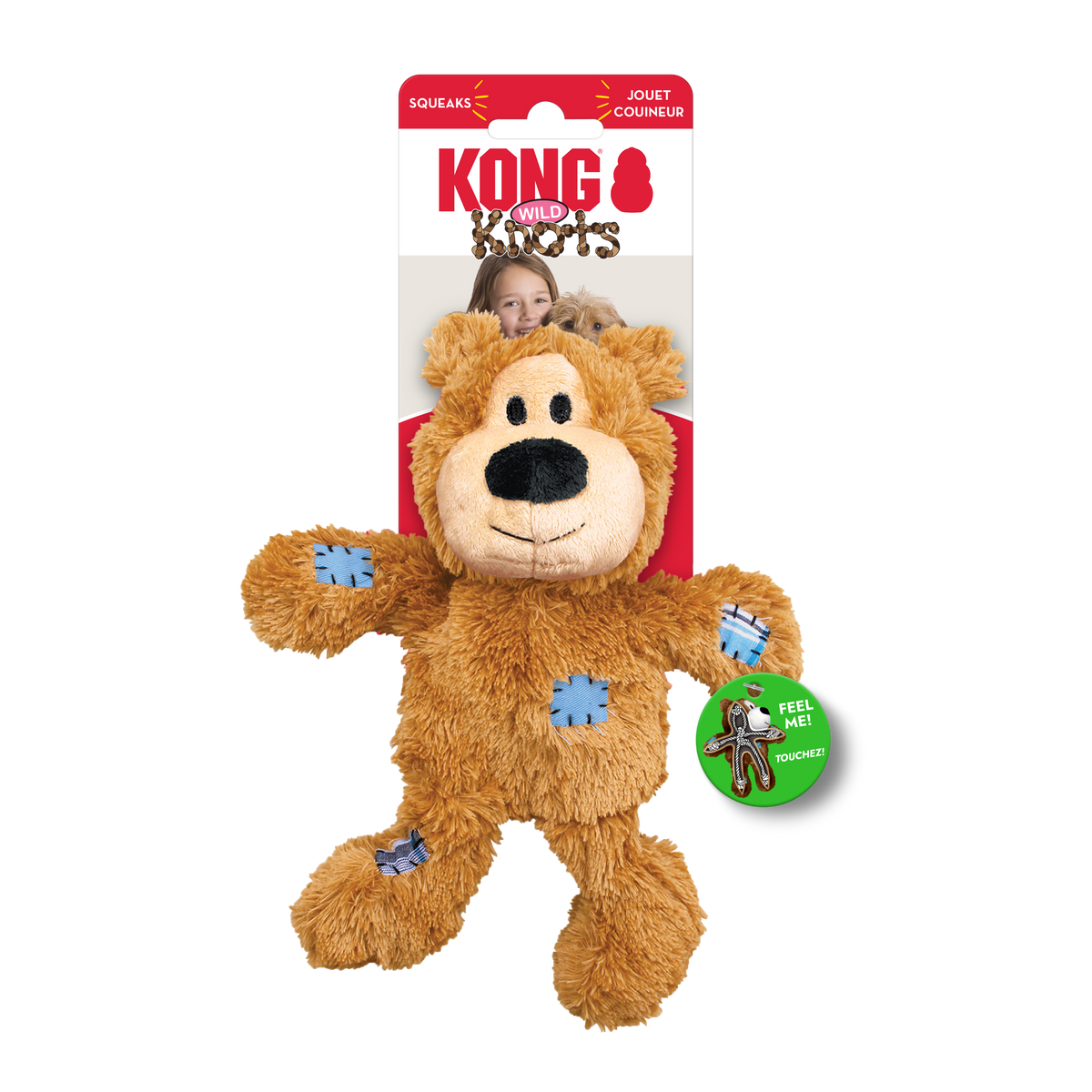 KONG Wild Knots Bear Assorted Small/Med