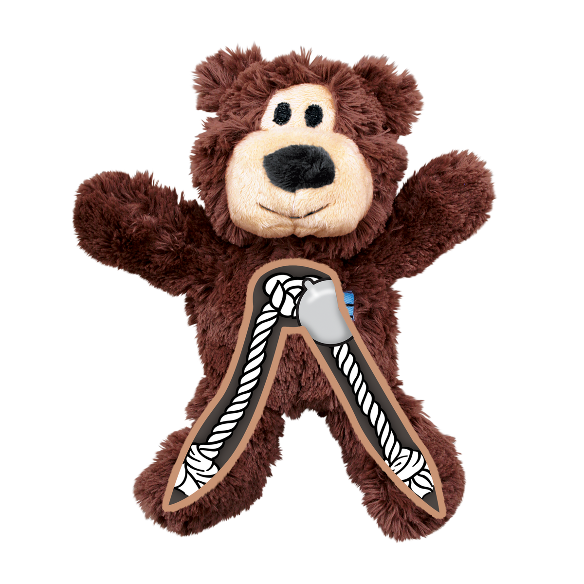 KONG Wild Knots Bear Assorted XS