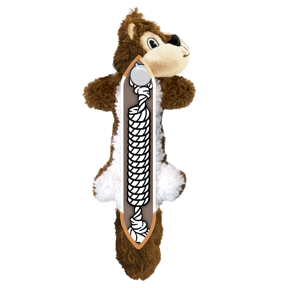 KONG Scrunch Knots Squirrel Medium/Large
