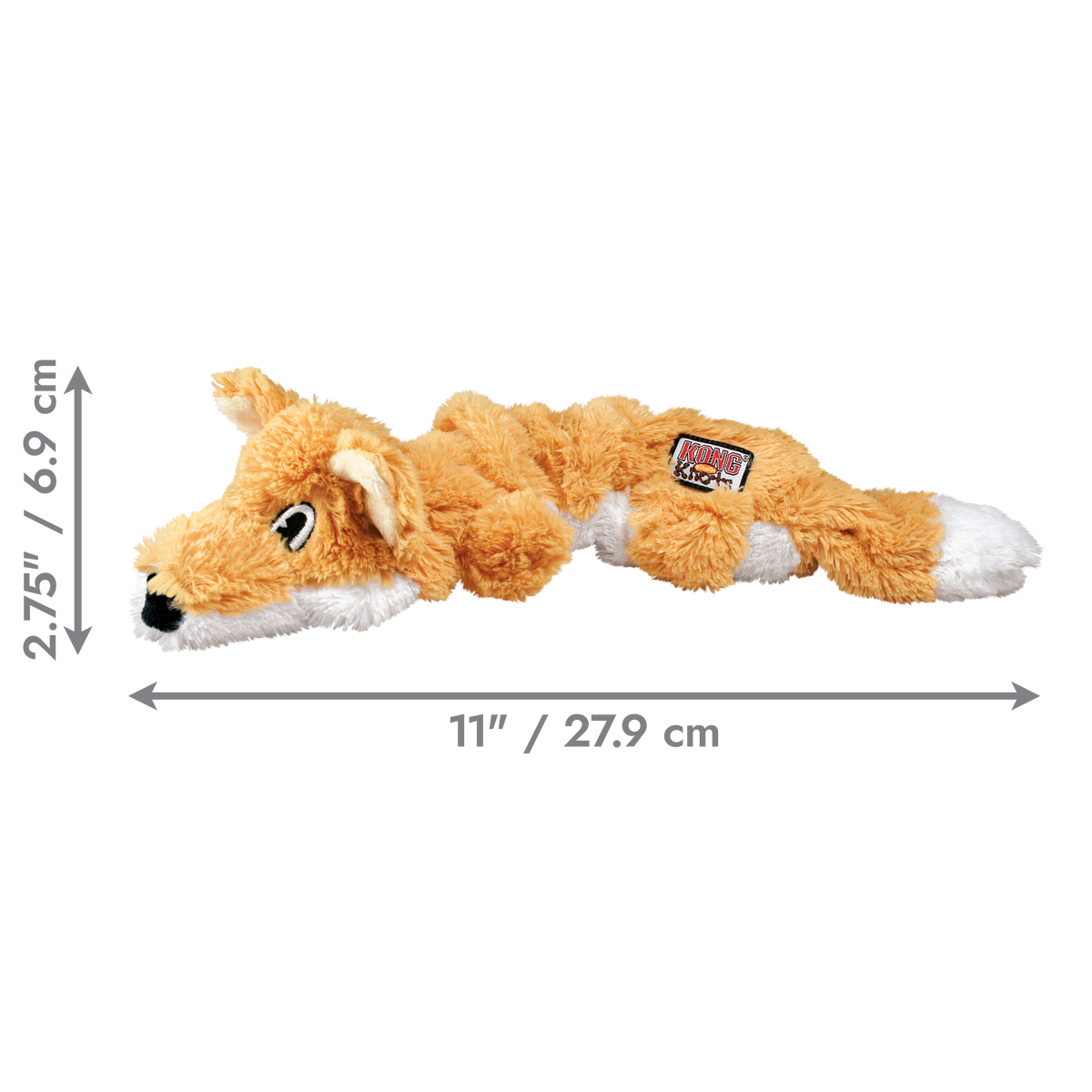 KONG Scrunch Knots Fox Small/Medium