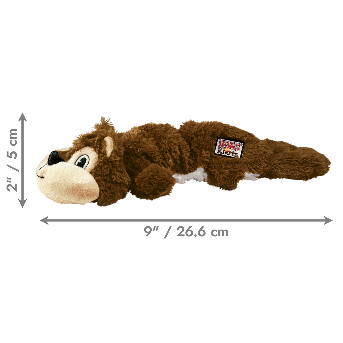 KONG Scrunch Knots Squirrel Small/Medium